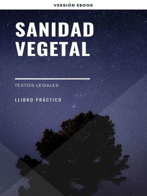 cover image of Sanidad vegetal